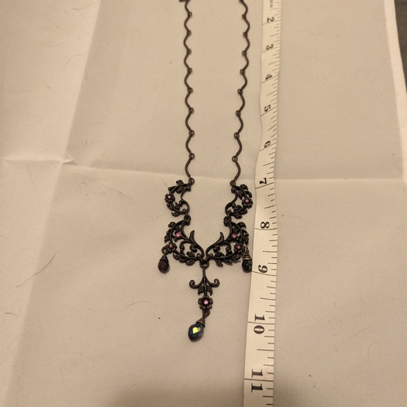 Vintage Avon Necklace, red and copper - Picture 2 of 4